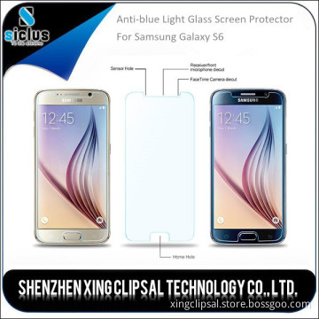 Protect Eye ! Anti-blue Light Eye Guard Tempered glass screen protector for Samsung Galaxy S6